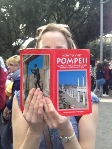 Visiting Pompeii. Copyright Gretta Schifano