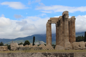 Temple of Zeus, Athens. Copyright Gretta Schifano