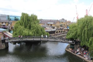 View from Holiday Inn London Camden Lock. Copyright Gretta Schifano