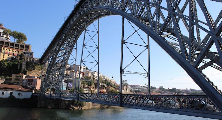 Dom Luis I Bridge, Porto. Copyright Gretta Schifano