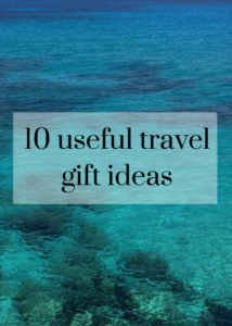 If you're looking for inspiration for presents to buy for someone who enjoys travel, here are some ideas for you. Click through for details of some gorgeous clothing, useful gadgets, inspiring books, practical bags, as well as charity presents, with information on prices and where to buy.