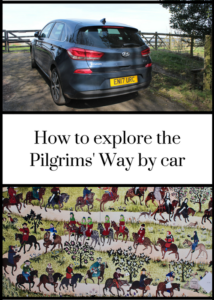 How to explore the ancient route of the Pilgrims' Way in England by car - from Winchester to Canterbury, passing through Hampshire, Surrey & Kent. Click through for details of how we did it in two days, where to stop off to learn about the history of this trail, as well as historic pilgrim churches and pubs.