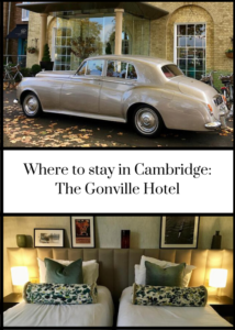 Review of 4-star luxury boutique hotel in Cambridge, England. the Gonville Hotel is in the centre of this historic city, close to the main sites and ancient university colleges. Click through for a full review and how to book.