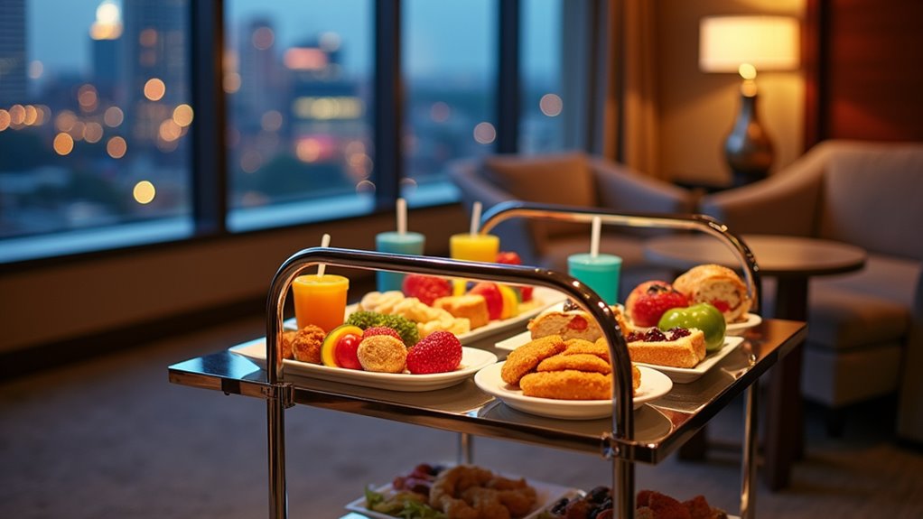 24 hour kid friendly room service