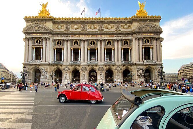 2H Discovery Tour of Paris in 2CV CITROEN - The Itinerary Breakdown