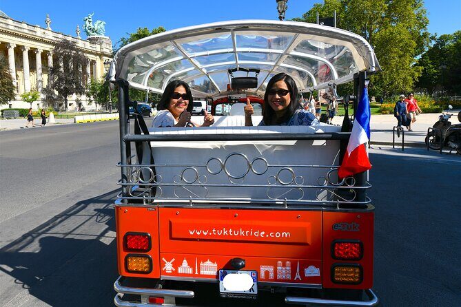4 Hour Private Electric Tuktuk Tour in Paris - The Itinerary in Detail