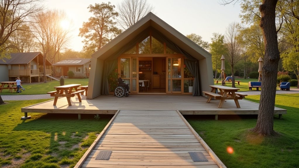 accessible family camping amenities