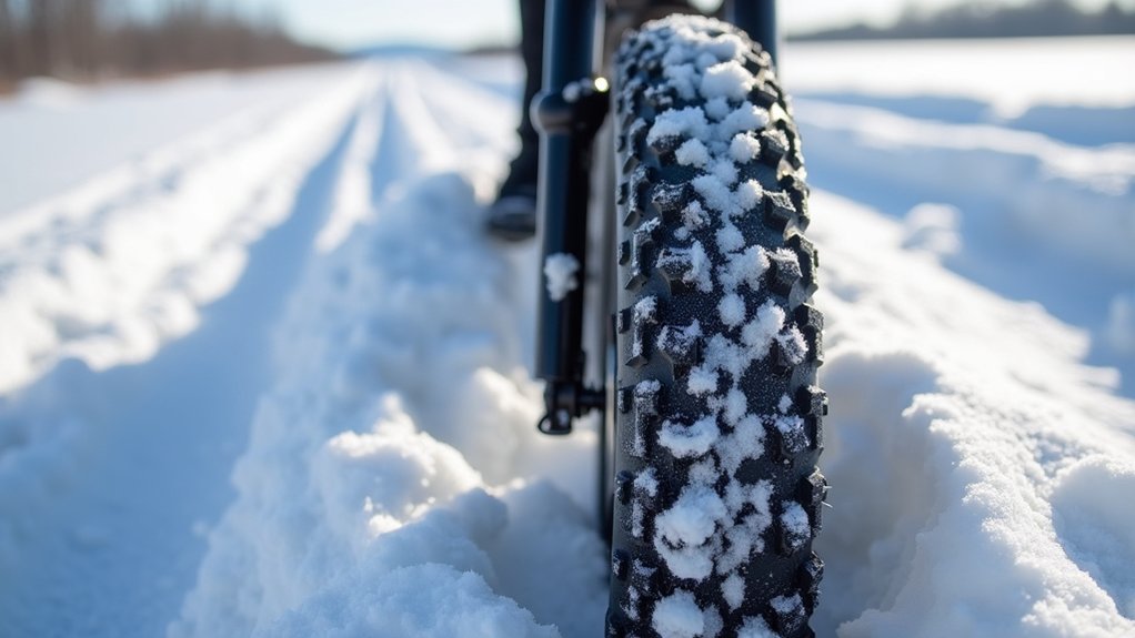 adjust tire pressure for snow