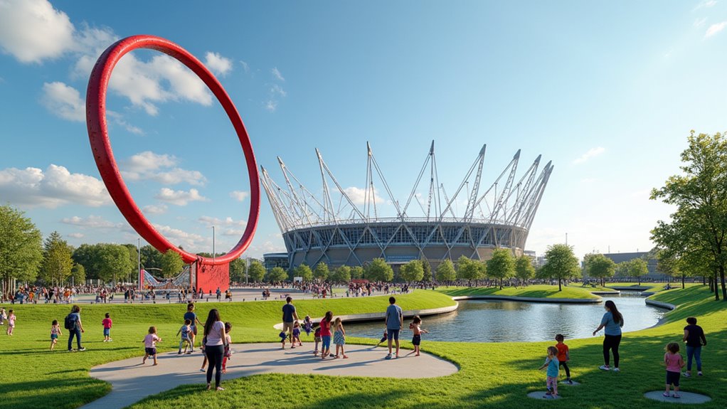 adventure filled woodland playground