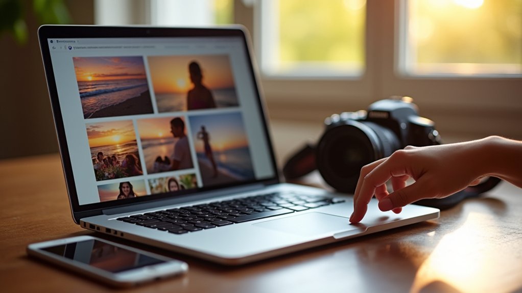 ai organized family photo albums