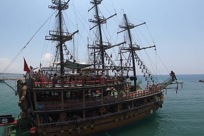 Alanya Catamaran Boat Tour with Lunch, Soft Drinks & Transfer - The Details of the Alanya Catamaran Experience