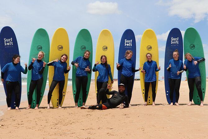 Albufeira Surf Lesson - The Surfing Session