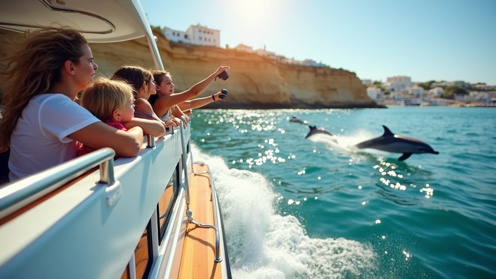 algarve dolphin tour adventure