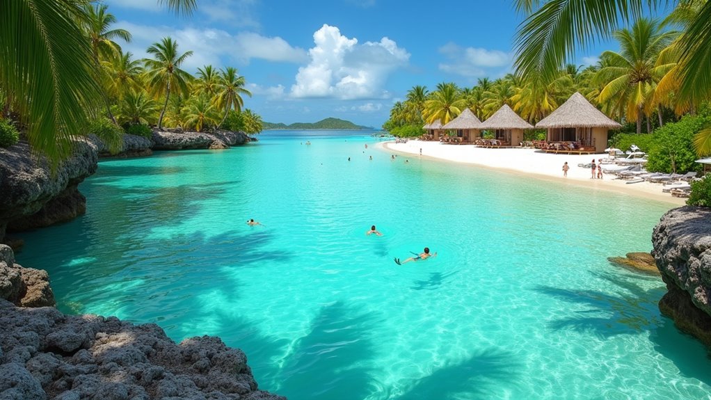 all inclusive tropical water park