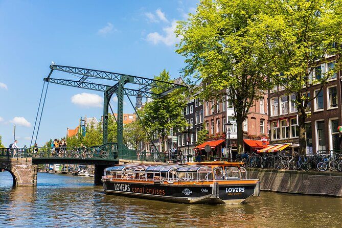 Amsterdam 1h Canal Cruise by Semi-Open Boat with Audio Guide - The Itinerary in Detail