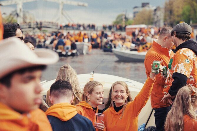 Amsterdam Kings Day Boat Party with Unlimited Drinks 2025 - The Itinerary in Detail