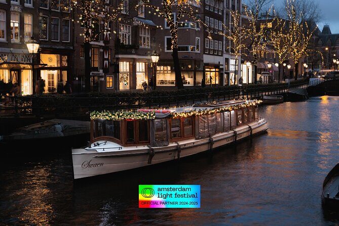Amsterdam Light Festival: Canal Cruise Covered Saloon Boat - What to Expect in Terms of Comfort and Practicalities