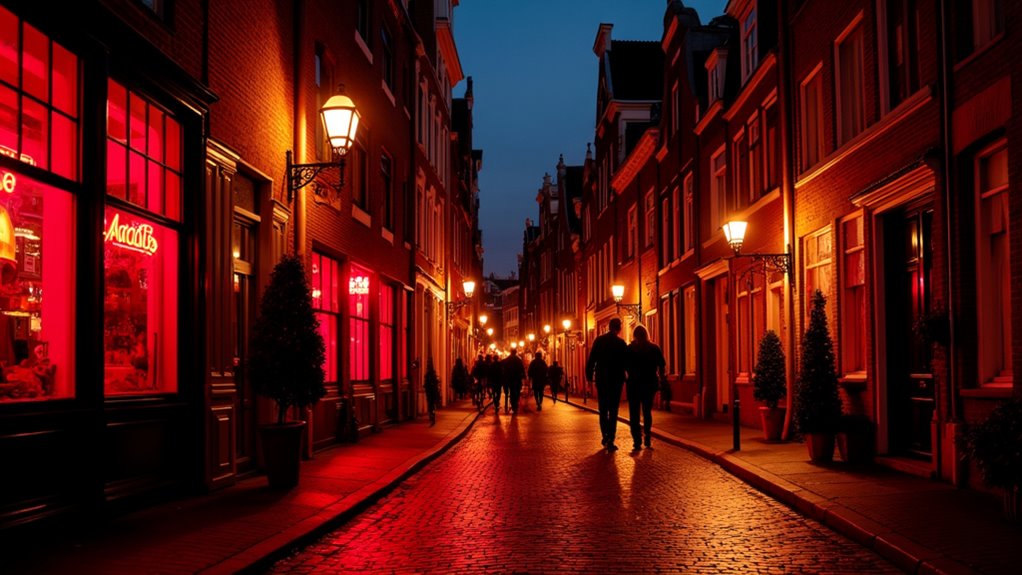 amsterdam s historic red lit district