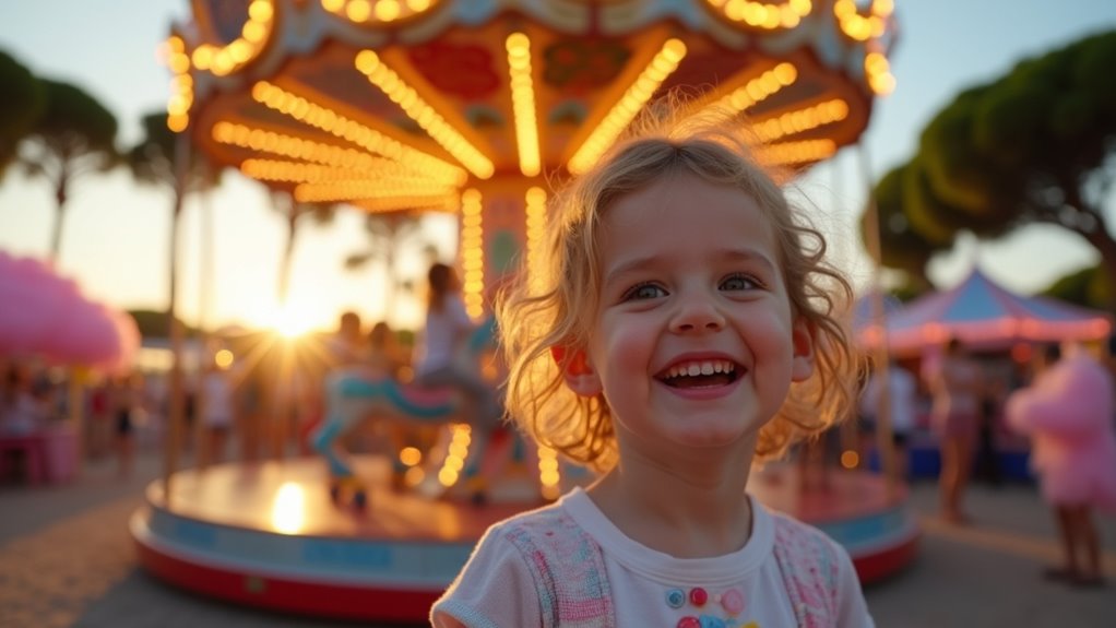 amusement parks rides dining