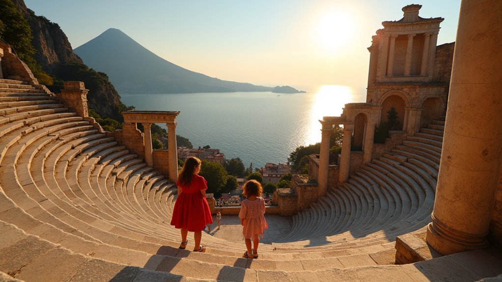 ancient greek theatre views