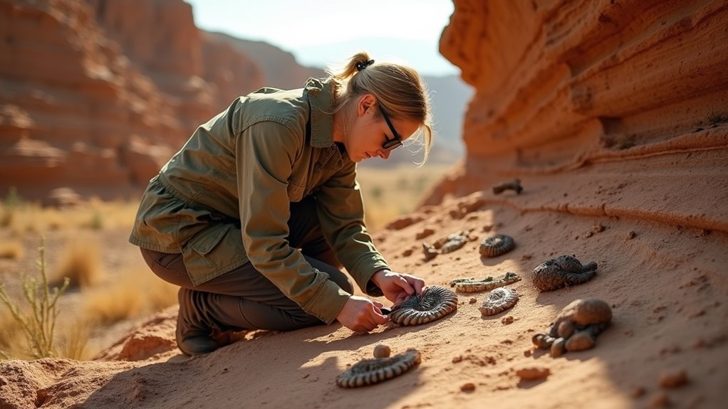 ancient marine reptiles and insects