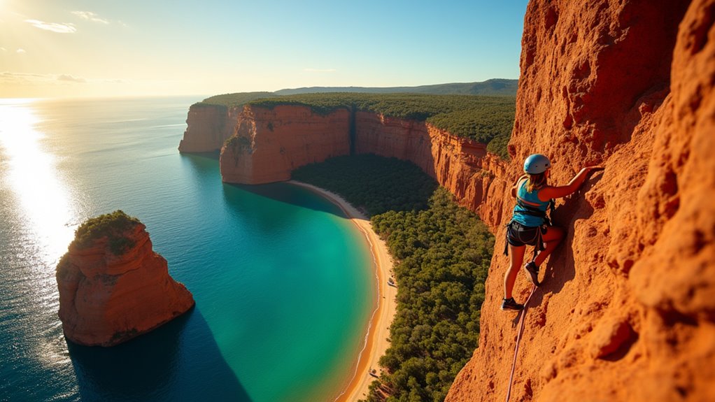 ancient rainforest with wildlife
