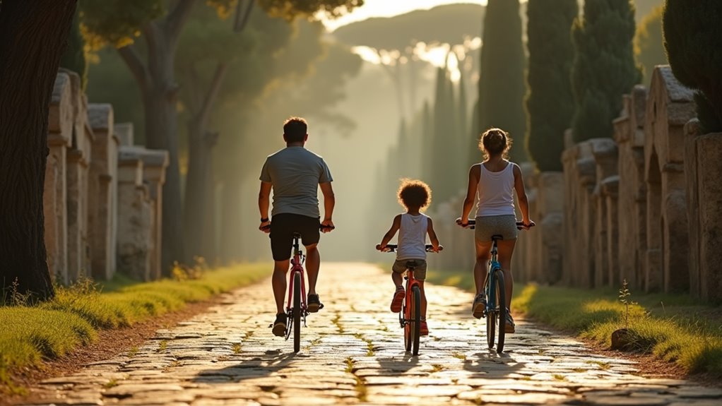 ancient roman road cycling