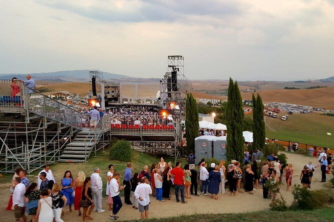 Andrea Bocelli concert LAJATICO Limousine Service from Florence - Why You Might Love This Experience