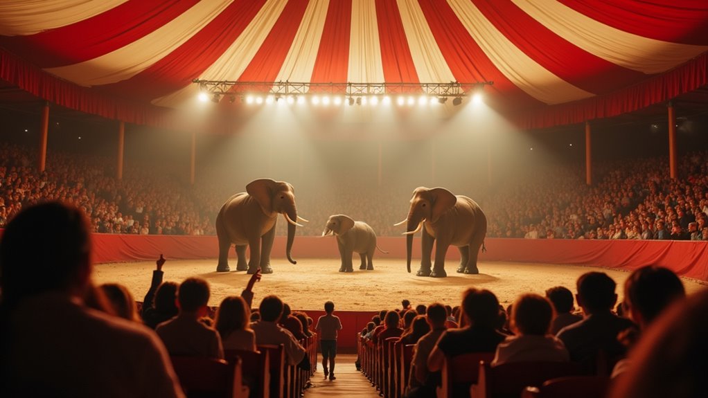 animatronic big top spectacle