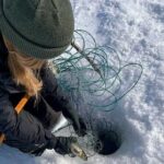 Arctic Fishing & Open Fire Cooking - Cooking and Tasting