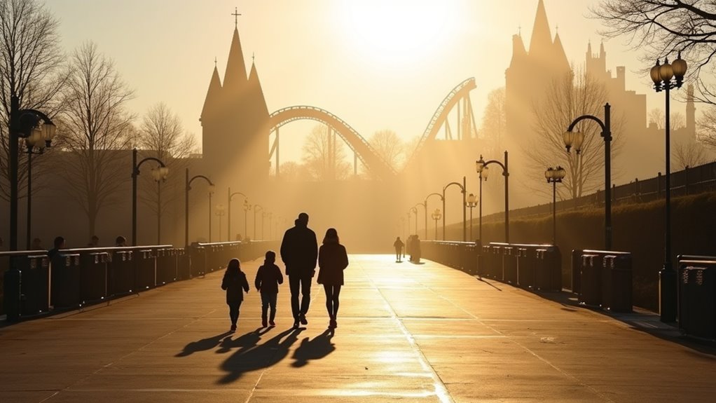 arrive early beat crowds