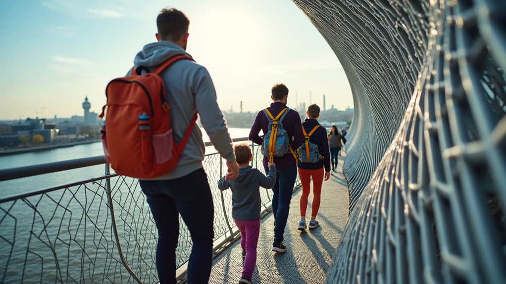 arrive early dress comfortably