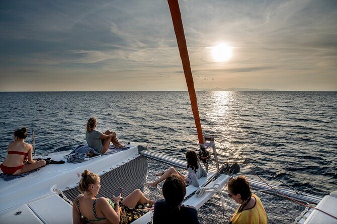 Athens Semi Private Sunset Catamaran Cruise with meal & drinks - FAQs