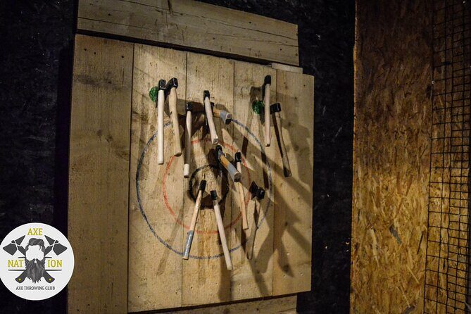 Axe Throwing Krakow in Axe Nation - best club in Poland - Group & Booking Details