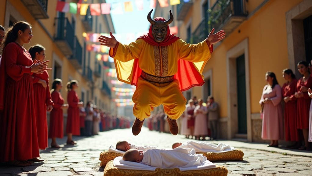 baby jumping festival tradition