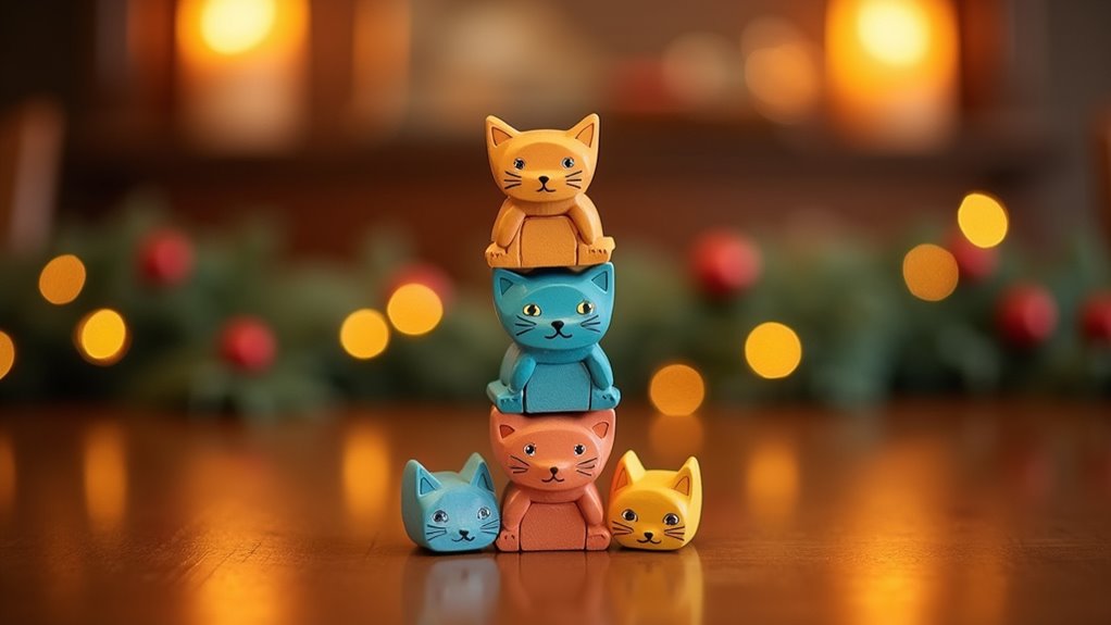 balance cats points laughter