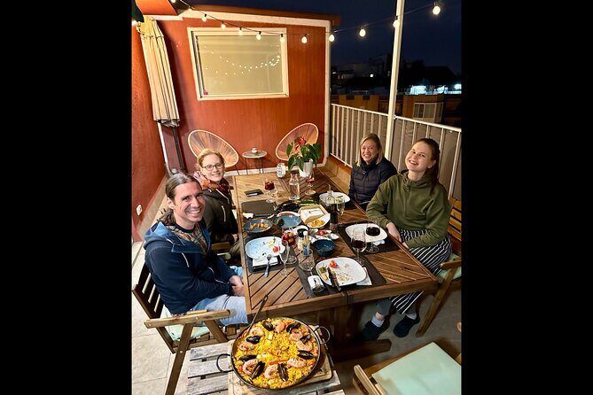 BBQ Paella in a Penthouse Terrace in Barcelona with a Chef - An Introduction to the Experience