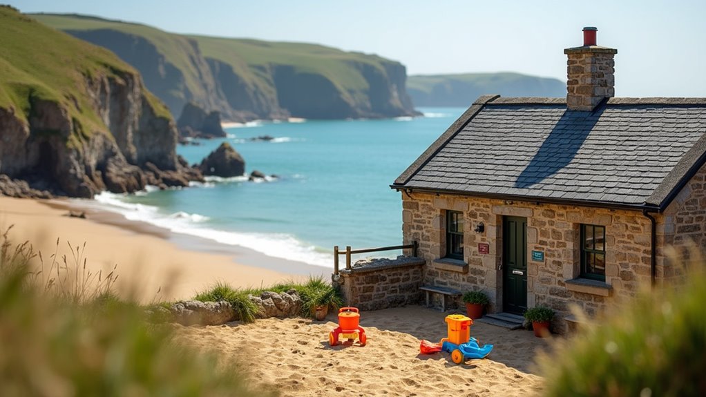 beachfront cottages with amenities