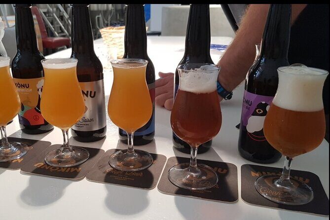Beer Tasting at Mykonos Brewing Company - The Group and Logistics