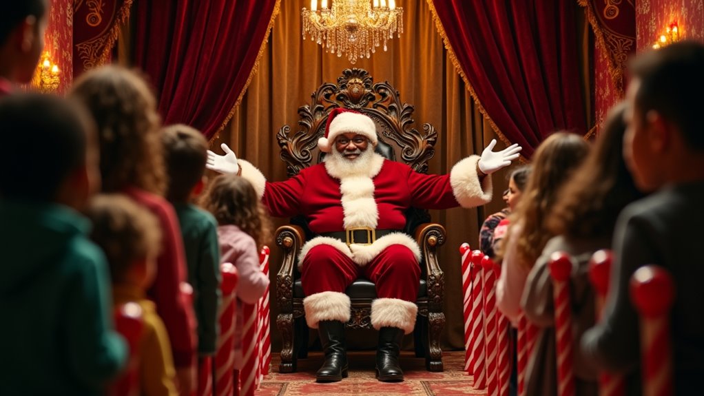 black santa cultural experience