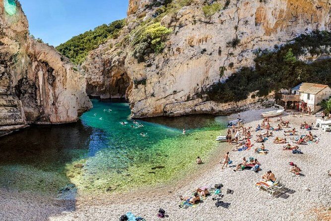 Blue cave group tour with swimming and snorkelling from Hvar - The Good and the Not-So-Good