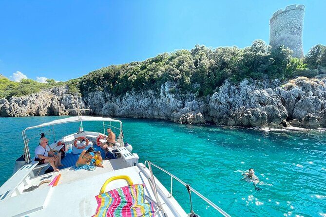 Boat excursion to Gaeta with a stop for swimming and snorkeling 2 HOURS - The Itinerary Breakdown: What to Expect at Each Stop