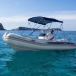 Boat rental for 6 people. No license required. - FAQs