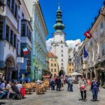 Bratislava walk tour with bonuses and castle 3 + Tip, kids free - Starting at Hurbanovo námestie and Visiting Bratislava Castle