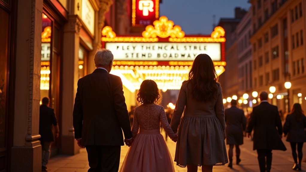 broadway family friendly show options