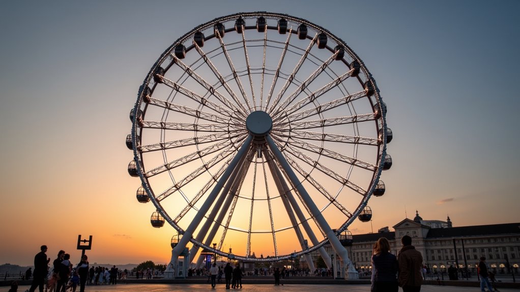 budapest big wheel views