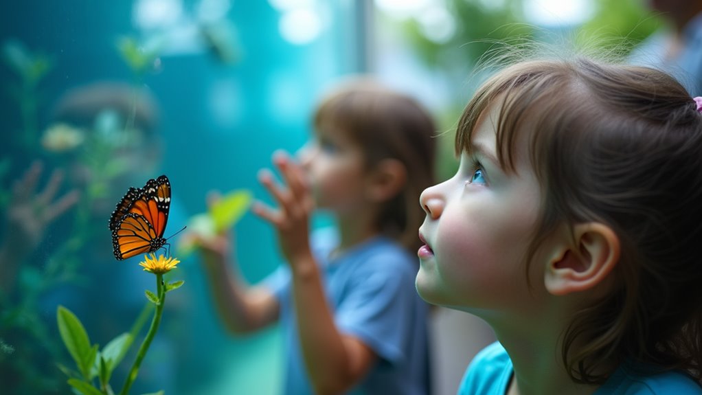 butterflies marine life free entry