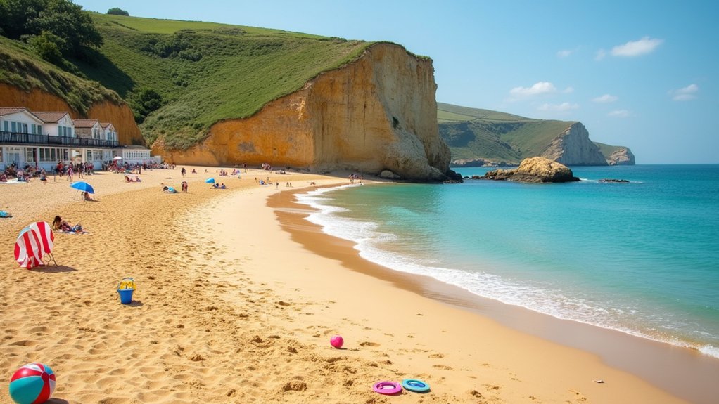 calm family seaside activities