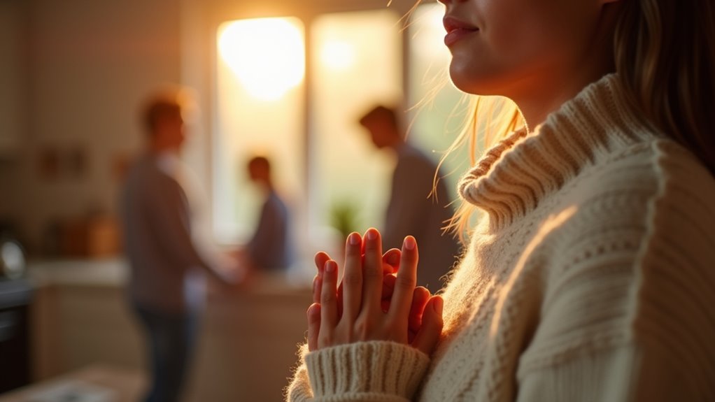 calm through mindful breathing