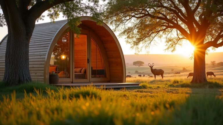 camping pod benefits at port